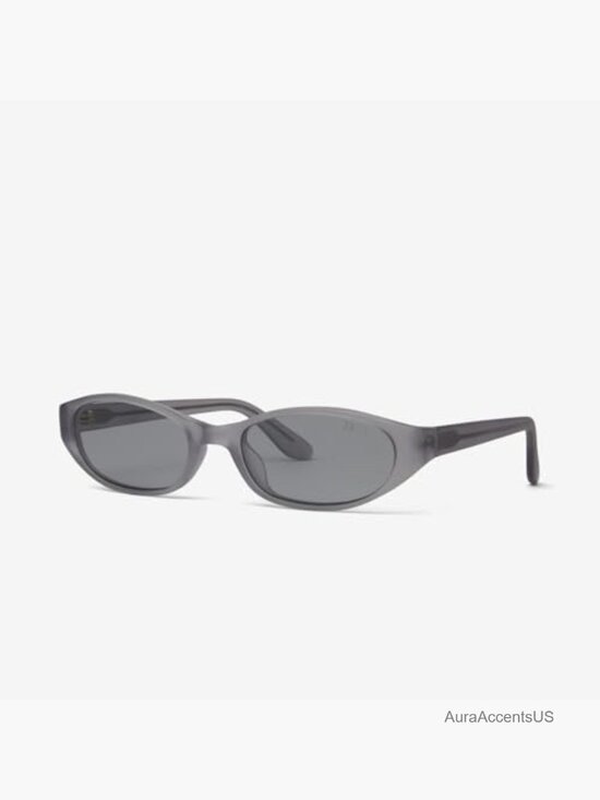 Women\'s Small Oval Acetate Sunglasses CR39 Lenses UV Protection